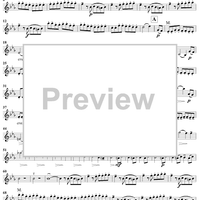 Violin Duet No. 8 in E-flat Major from "Twelve Easy Duets", Op. 10 - Violin 1