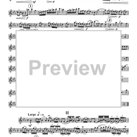 Concerto in E-flat - Violin I