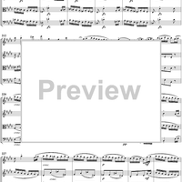 String Quartet No. 11 in E Major, Op. posth. 125, No. 2 - Score