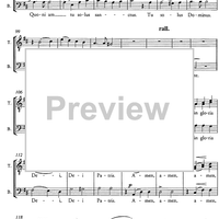 Messe solenne [set of parts] - Score