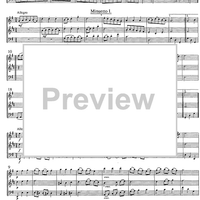 Piccola suite in stile antico - Score