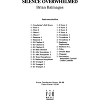 Silence Overwhelmed - Score