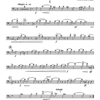 Three Temperaments - Trombone 1