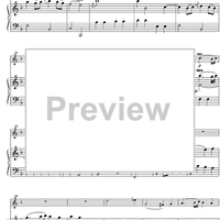 Partita No. 3 d minor - Score