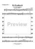 Et Exultavit (from The Magnificat) - Trumpet 1