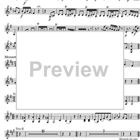 Divertimento No. 2 D Major KV131 - Violin 2