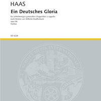 Ein Deutsches Gloria - Score