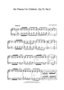 Six Pieces For Children, Op.72, No.3