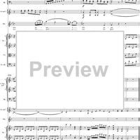 Appendix (Anhang), from "Le Nozze di Figaro", K492 - Full Score