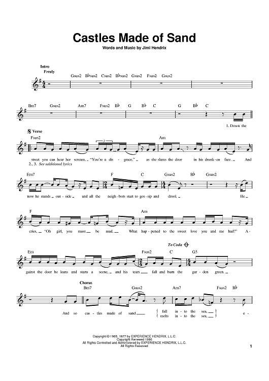 Castles Made Of Sand