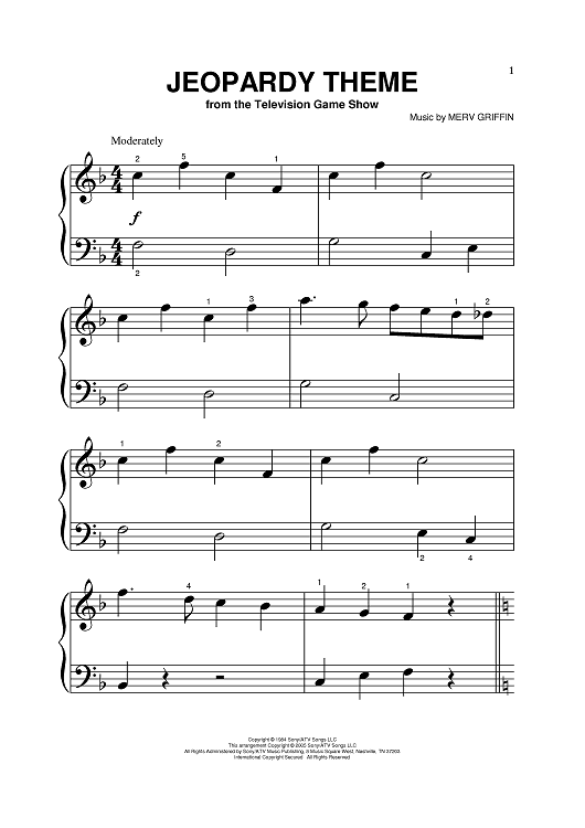 Jeopardy Theme