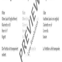 Sonate - Score and Parts