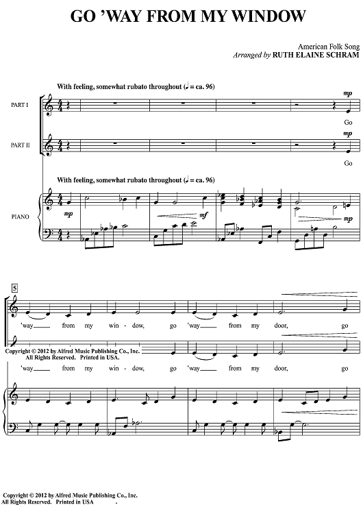 Go 'Way from My Window