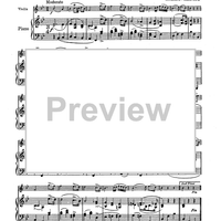 Menuetto and Trio - from String Quartet No. 17 in Bb Major, K458