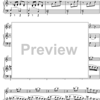 Sonata No. 9 C Major KV14 - Score