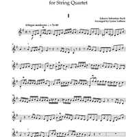 Brandenburg Concerto No. 1 - Violin 3 (for Viola)