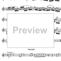 String Trio Bb Major D581A - Violin