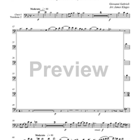 O Magnum Mysterium - Choir 1, Trombone 2