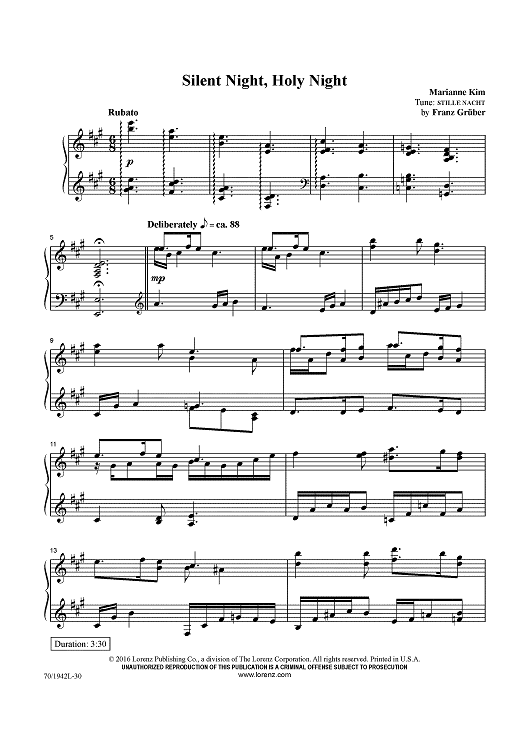 Silent Night, Holy Night