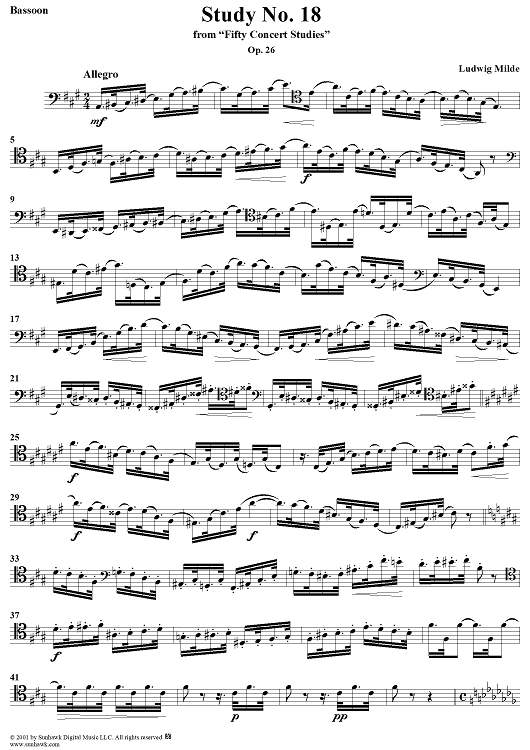 Concert Study No. 18