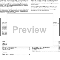 Trios and Quartets for Double Basses, Volume IV: Foreword