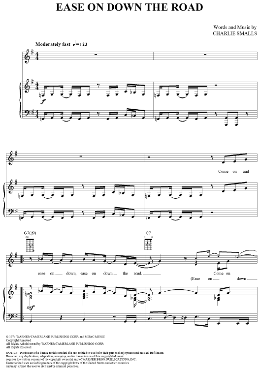 Ease On Down the Road