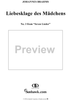 Liebesklage des Mädchens - No. 3 from "Seven Lieder" Op. 48