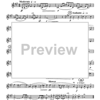 America the Beautiful - Clarinet 3 in B-flat (op. Alto Cl.)