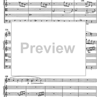 Arioso e Burlesca - Score