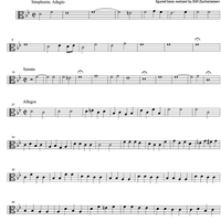 Sonata a 4 - Viola 1
