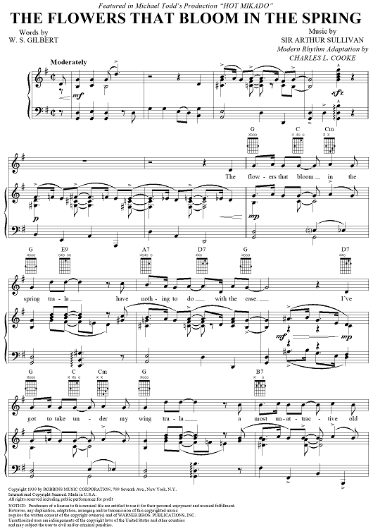 The Flowers That Bloom in the Spring