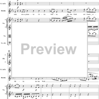 "Ein ergrimmter Löwe brüllet", No. 2 from "Die Schuldigkeit des ersten Gebotes", K35 - Full Score