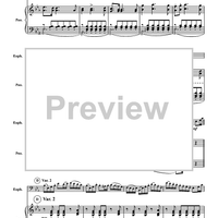 The Last Rose of Summer - Piano Score