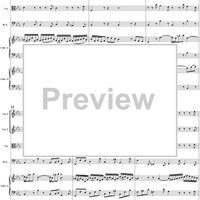 Double Clavier Concerto No. 3 in C Minor, Movement 2   (BWV 1062) - Score