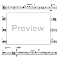 Trois Poèmes de la Renaissance - Cello