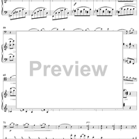 Cello Sonata No. 1 in E Minor - Piano Score