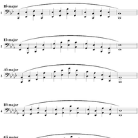 Arpeggio Studies - Bass Clef Instruments