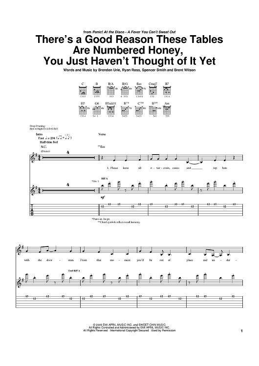 There's A Good Reason These Tables Are Numbered Honey, You Just Haven't Thought Of It Yet