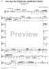 "Ach, lege das Sodom der sündlichen Glieder", Aria, No. 4 from Cantata No. 48: "Ich elender Mensch, wer wird mich erlösen" - Alto