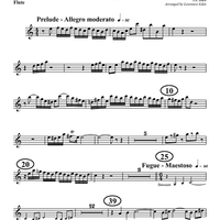 Prelude and Fugue XIV - From "The Well-Tempered Clavier" - Flute