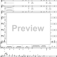 Samson, Act 2, No. 38: "Fix'd in his everlasting seat, Jehovah" - Score