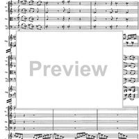 Konzert im alten Stil Op.100 - Score