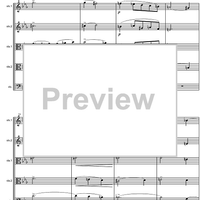 Overture c minor D8 - Score