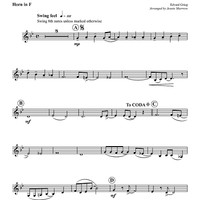 In the Swing of the Mountain King - Horn in F