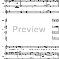 Iesucristo glorioso - Score