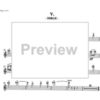 5 Frammenti sinfonici - Flute 1 & Piccolo