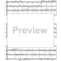 An English Folksong Suite - Score