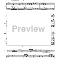 Spinning Song (Song Without Words, No. 34) - Piano Score