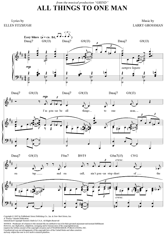 All Things to One Man