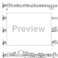 Messe solenne [set of parts] - Violin 1